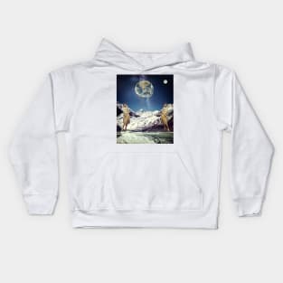 Heavenly Sisters... Kids Hoodie